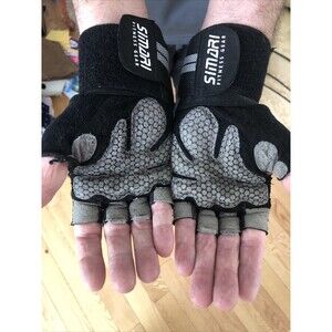 SIMDRI Breathable Workout Gloves for Men Women, Padded Weight Lifting Gloves